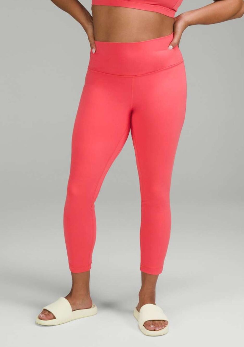 Lululemon Align High-Rise Pant Leggings 25" Pale Raspberry Pink Coral 4